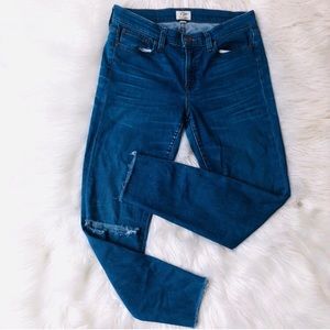 J. Crew Distressed Knee Skinny Jeans